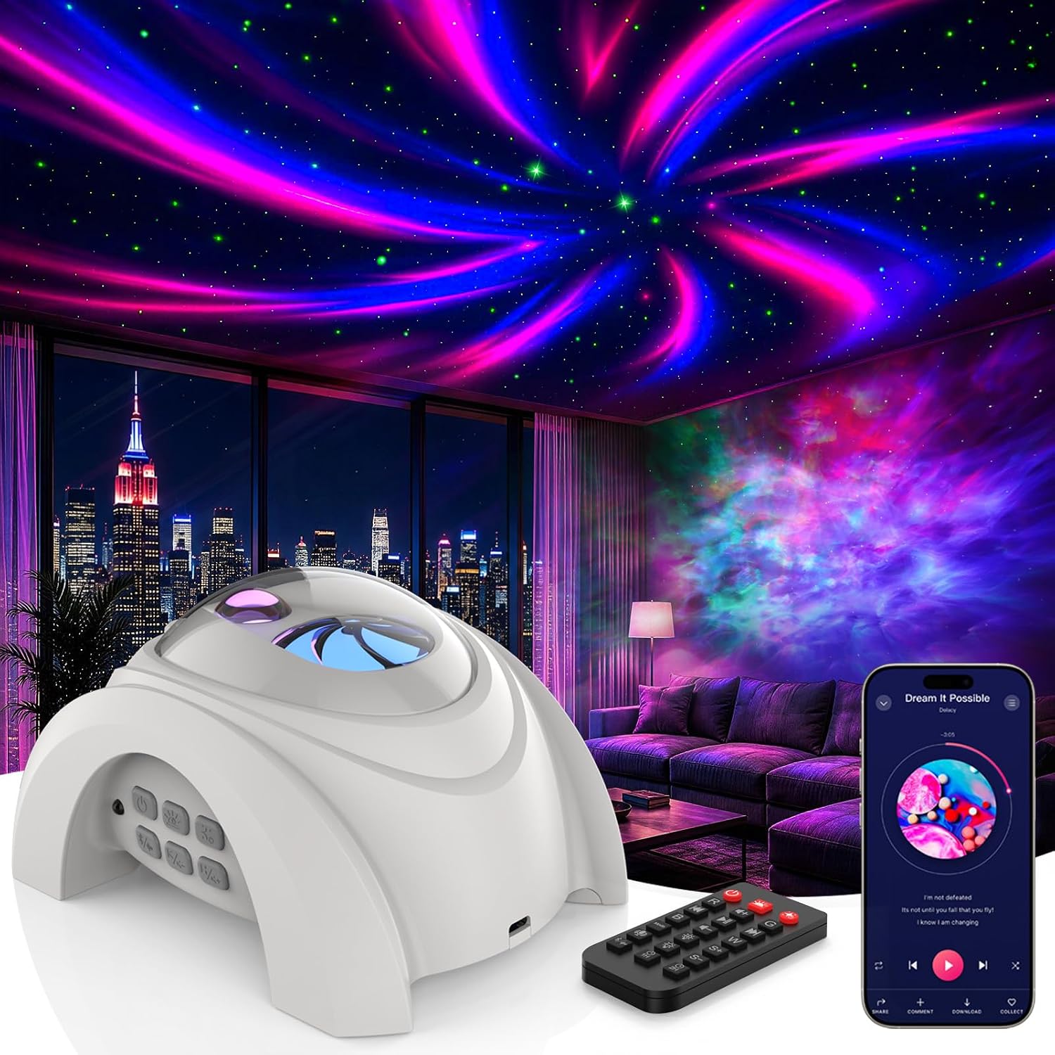 Legendary Rossetta Dual Lens Galaxy Star — WeirdThingsToBuy weird find