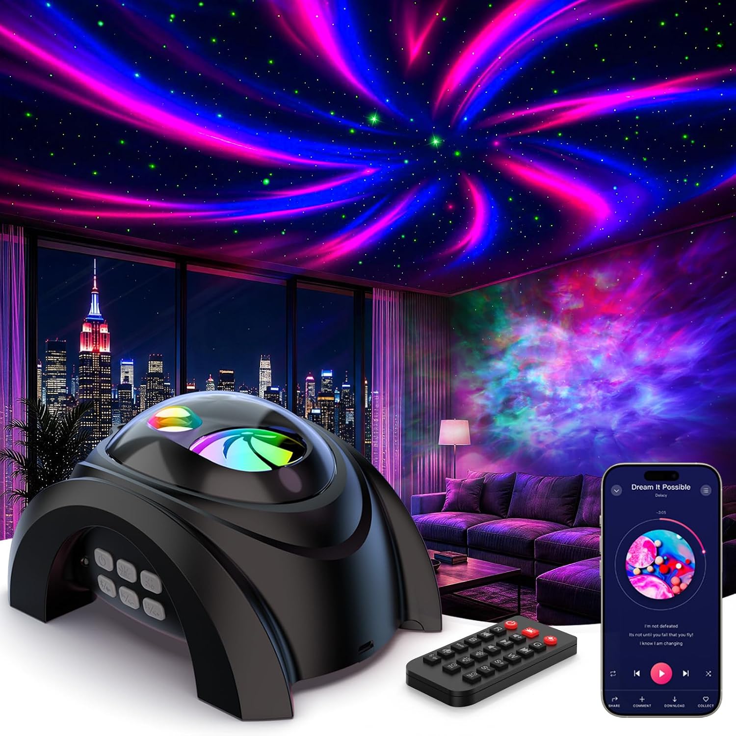 Legendary Rossetta Dual Lens Galaxy Star — WeirdThingsToBuy weird find