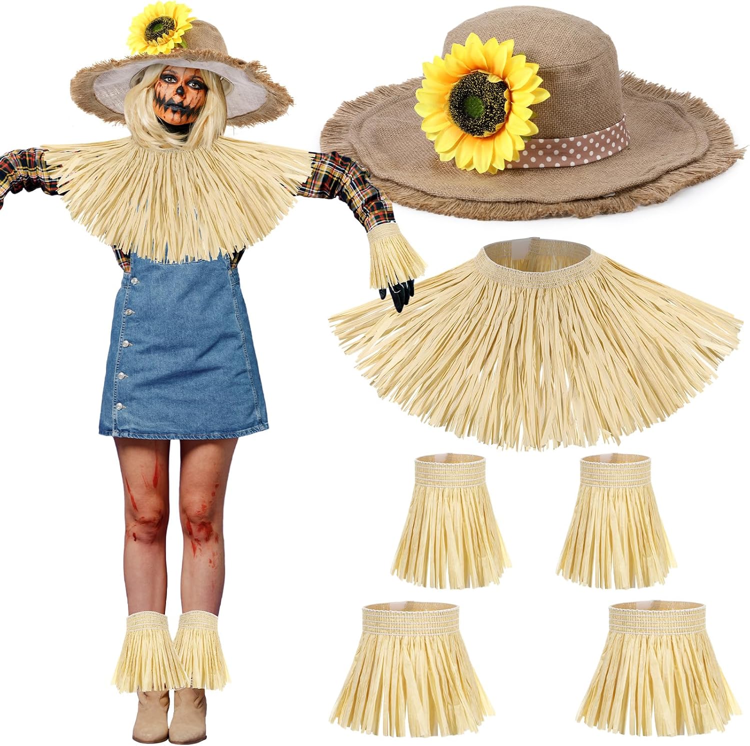 Legendary Scarecrow Costume Accessories Kit Adult — WeirdThingsToBuy weird find