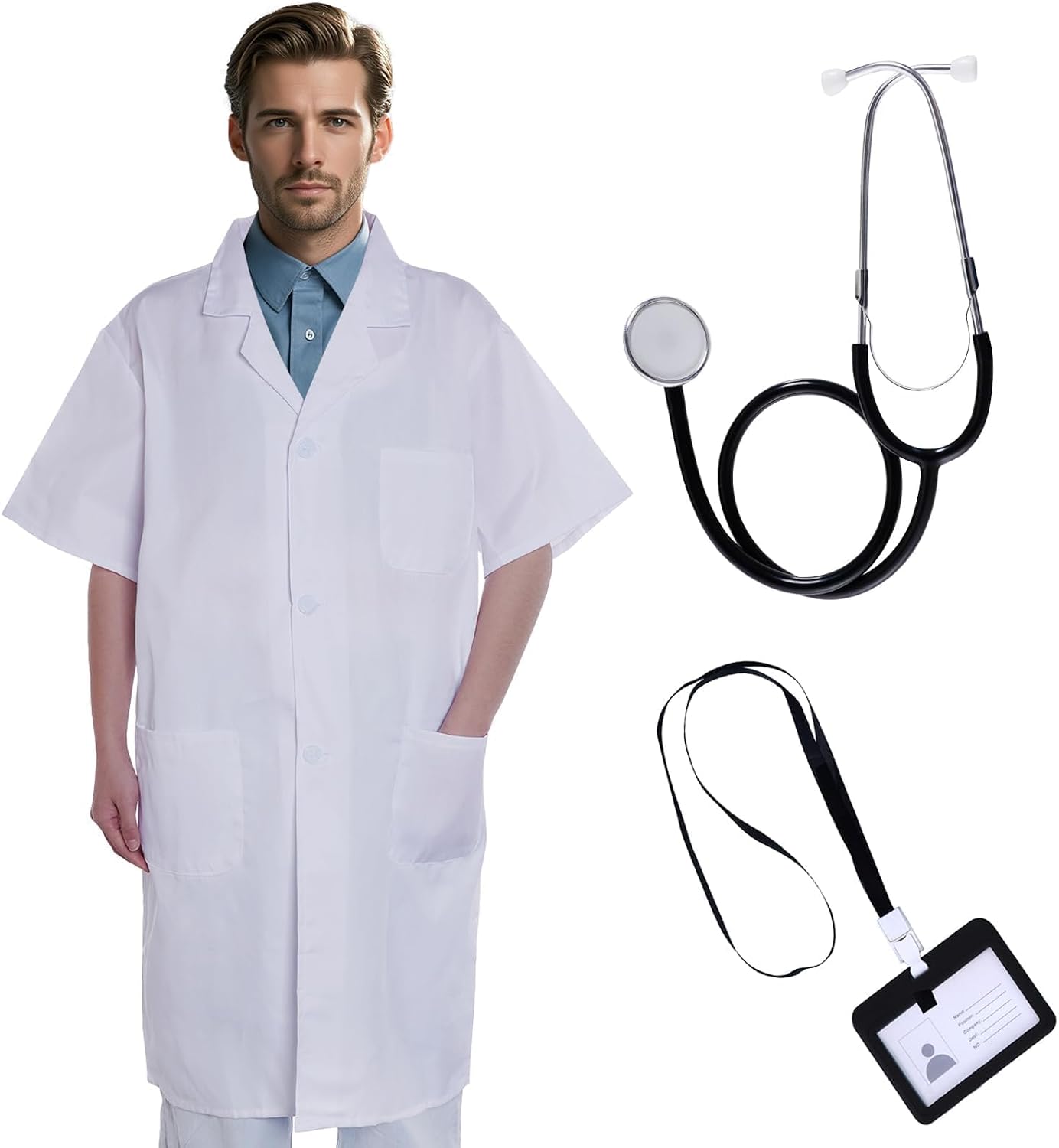 Legendary Scientist Doctor Costume Women Men — WeirdThingsToBuy weird find
