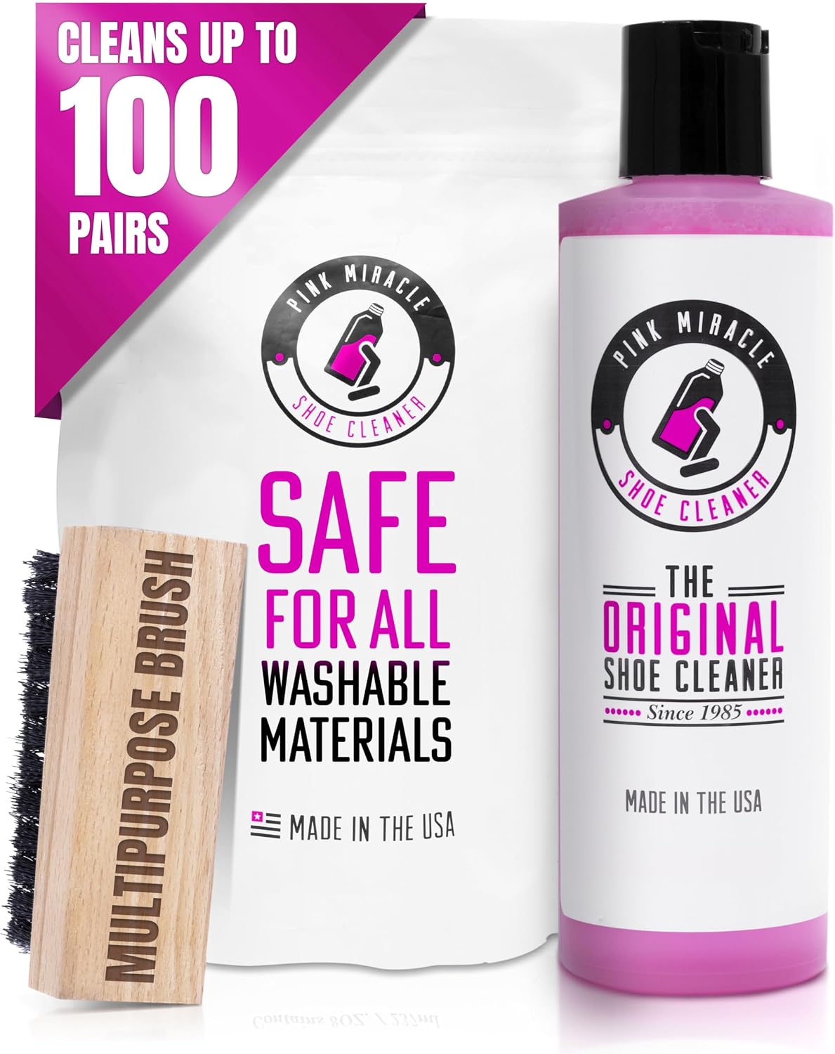 Legendary Shoe Cleaner Kit Sneakers Leather — WeirdThingsToBuy weird find