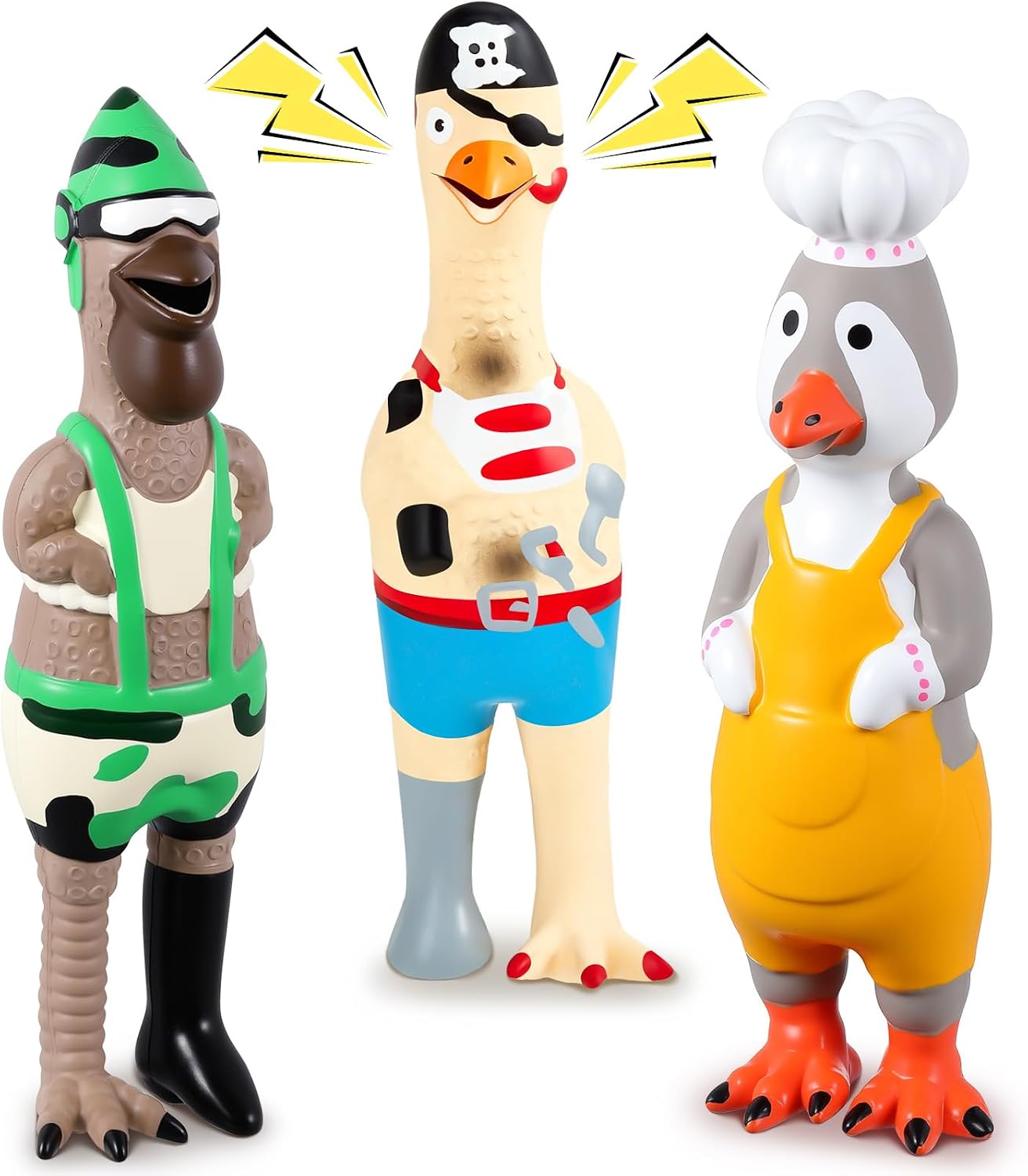 Legendary Silipull 3 Squeaky Rubber Chicken — WeirdThingsToBuy weird find