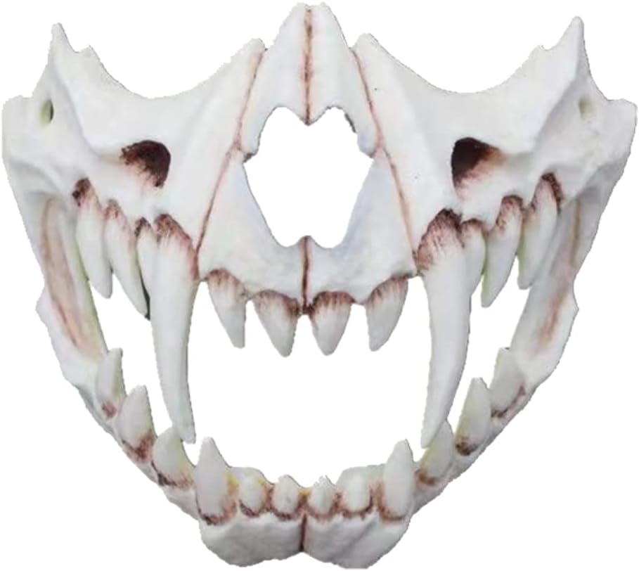 Legendary Skull Half Face Mask Airsoft — WeirdThingsToBuy weird find