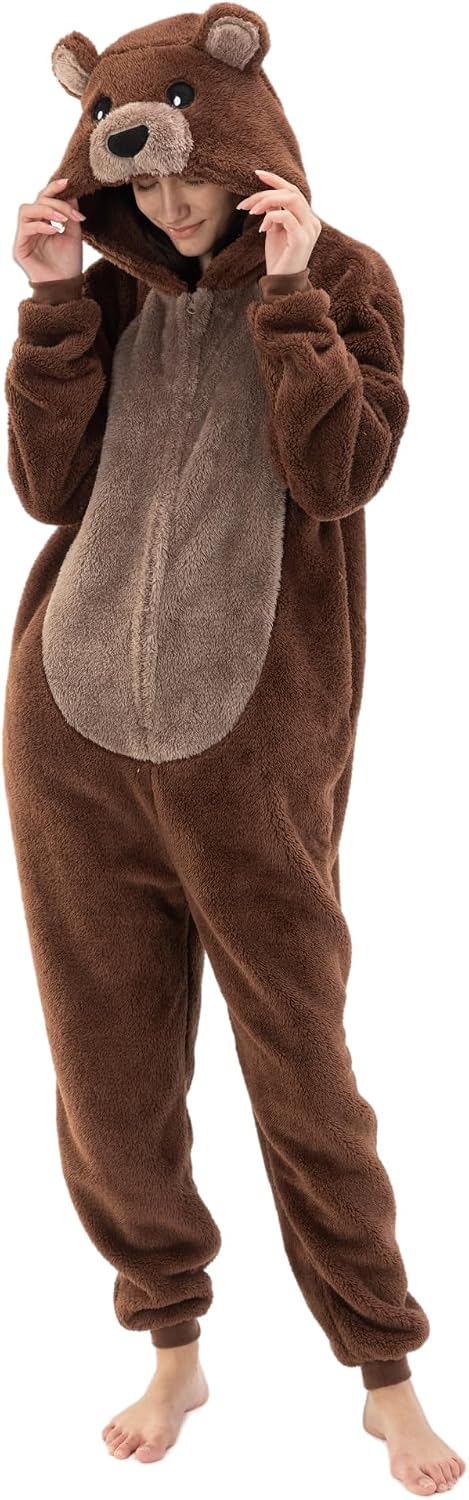 Legendary Snug Fit Adult Bear Onesie — WeirdThingsToBuy weird find