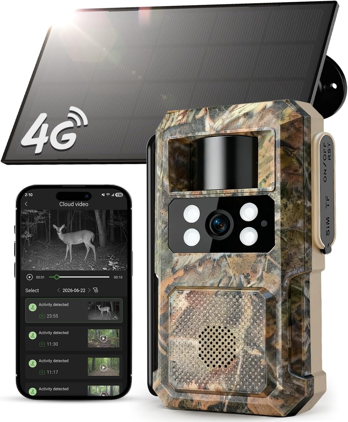 Legendary Solar Trail Camera 4g Lte — WeirdThingsToBuy weird find