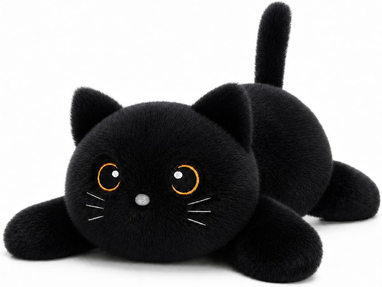 Legendary Sqeqe Weighted Stuffed Animals Black — WeirdThingsToBuy weird find