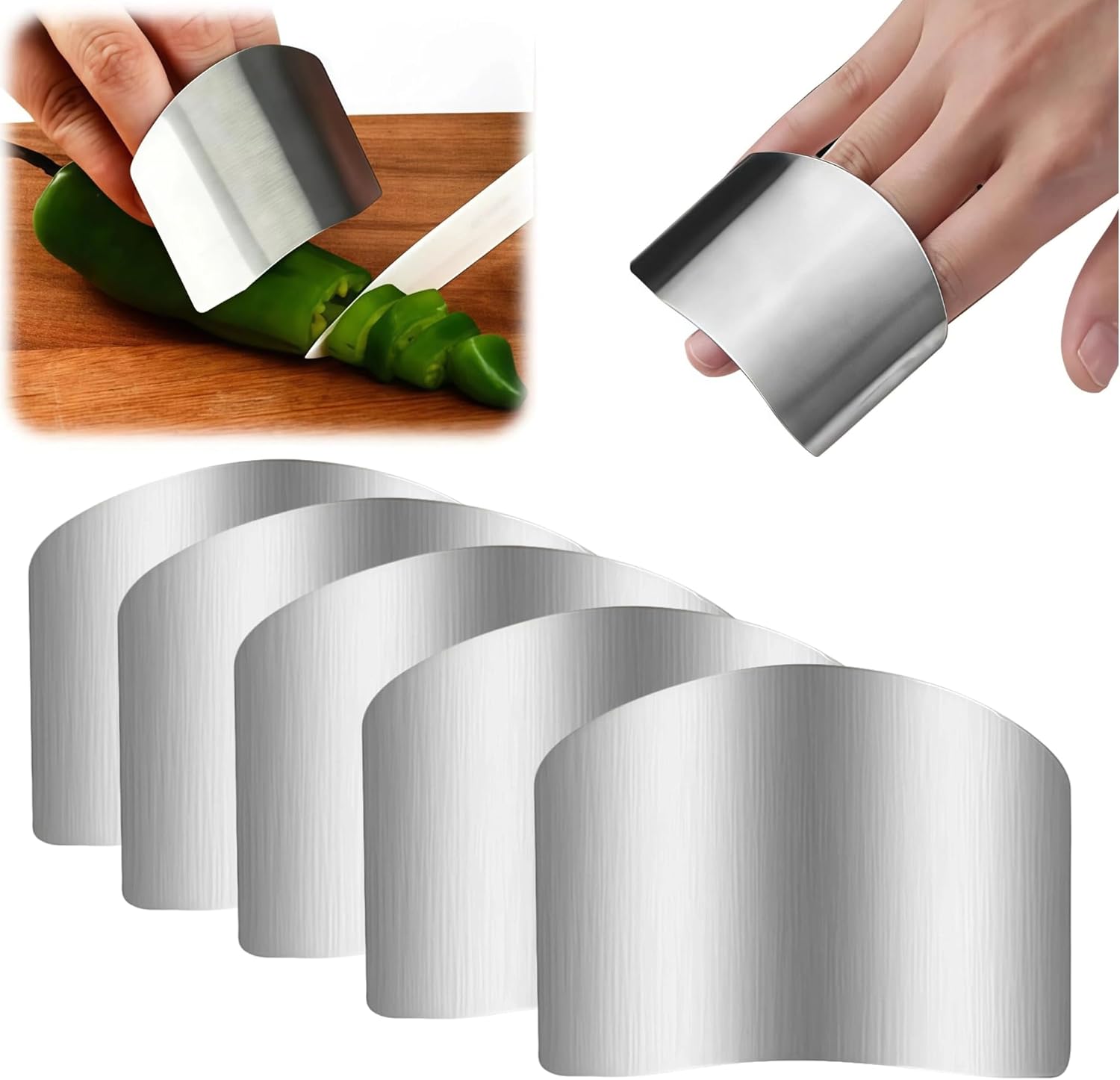 Legendary Stainless Steel Finger Guard Universal — WeirdThingsToBuy weird find