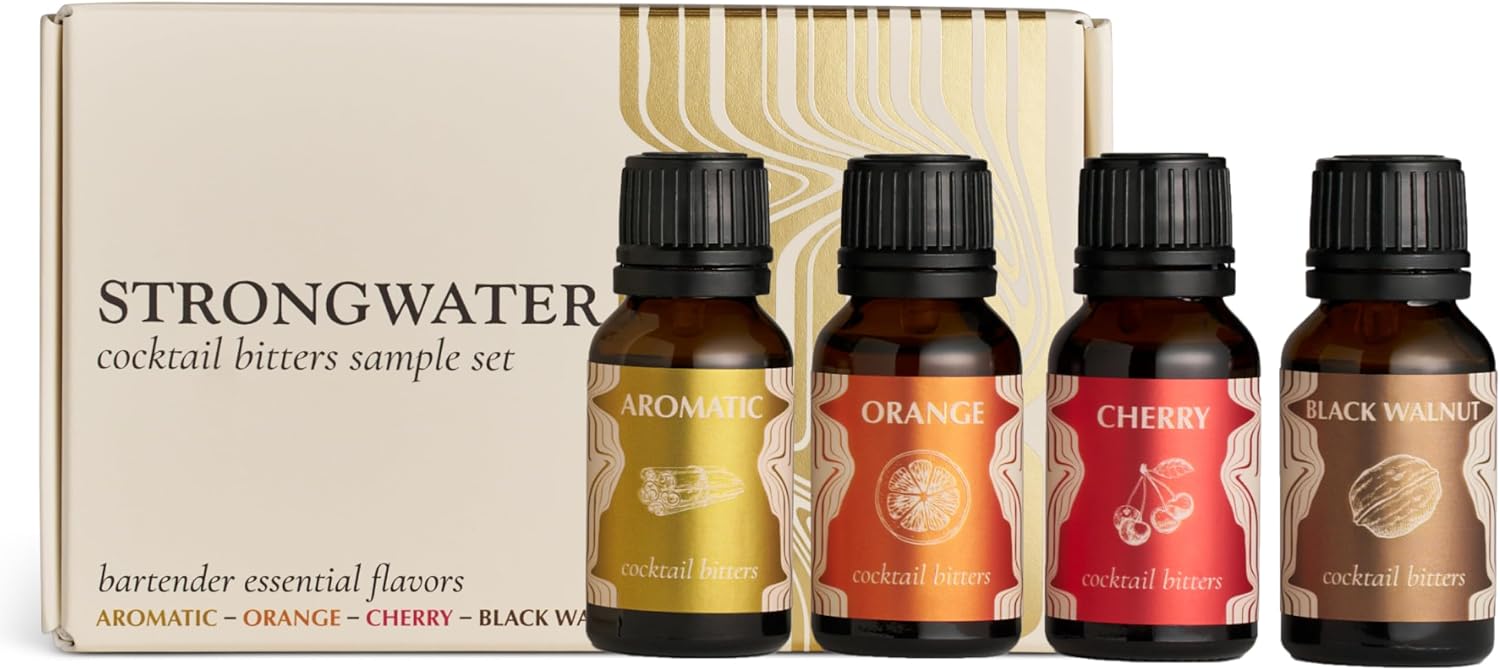 Legendary Strongwater Cocktail Bitters Sampler Set — WeirdThingsToBuy weird find