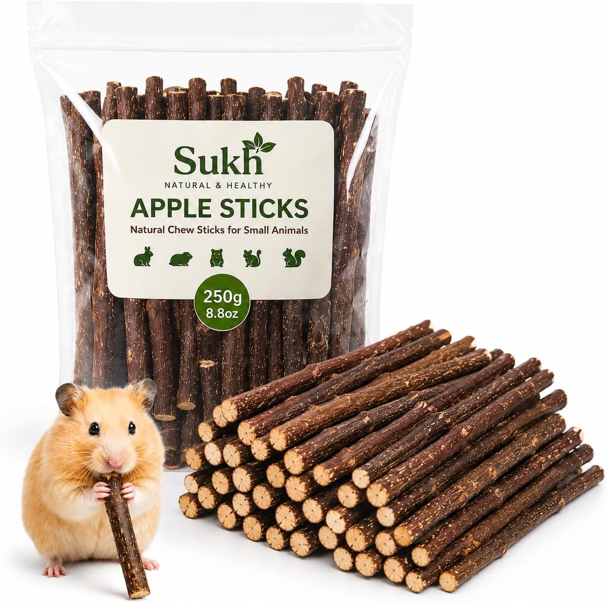 Legendary Sukh Natural Organic Apple Sticks — WeirdThingsToBuy weird find