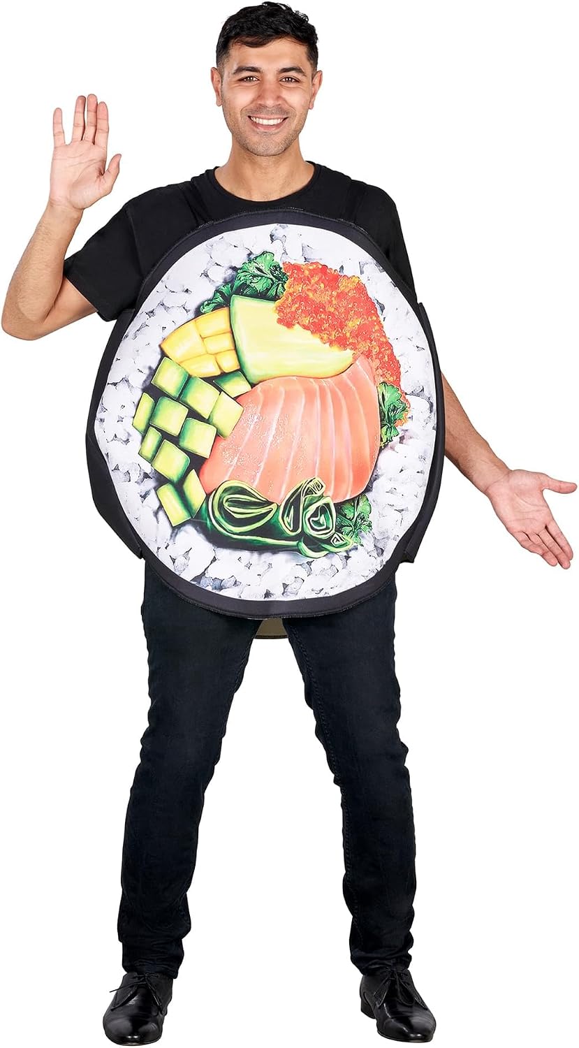 Legendary Sushi Adult Costume — WeirdThingsToBuy weird find