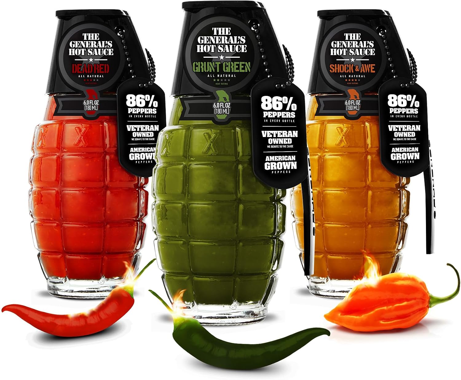 Legendary The General's Hot Sauce Gift — WeirdThingsToBuy weird find