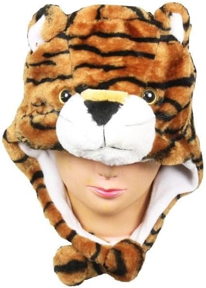 Legendary Tiger Plush Hat Super Soft — WeirdThingsToBuy weird find