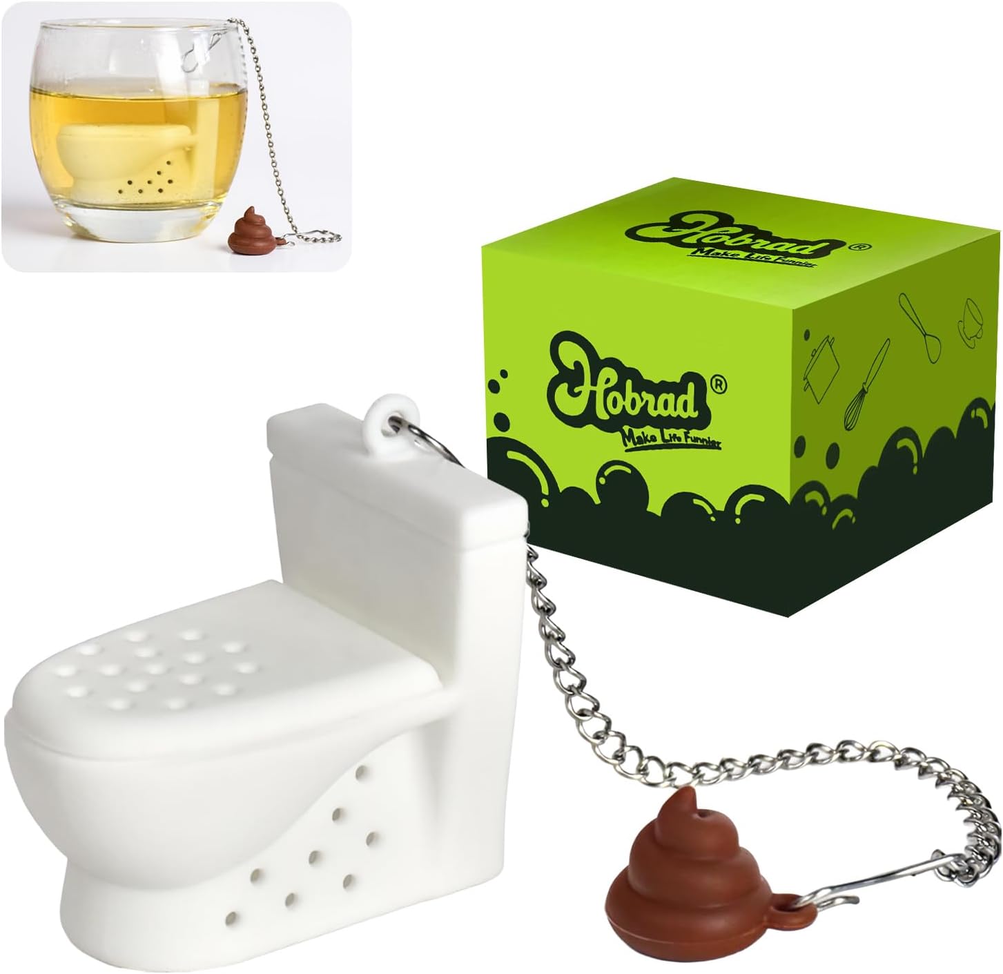 Legendary Toilet Tea Infuser Loose Leaf — WeirdThingsToBuy weird find
