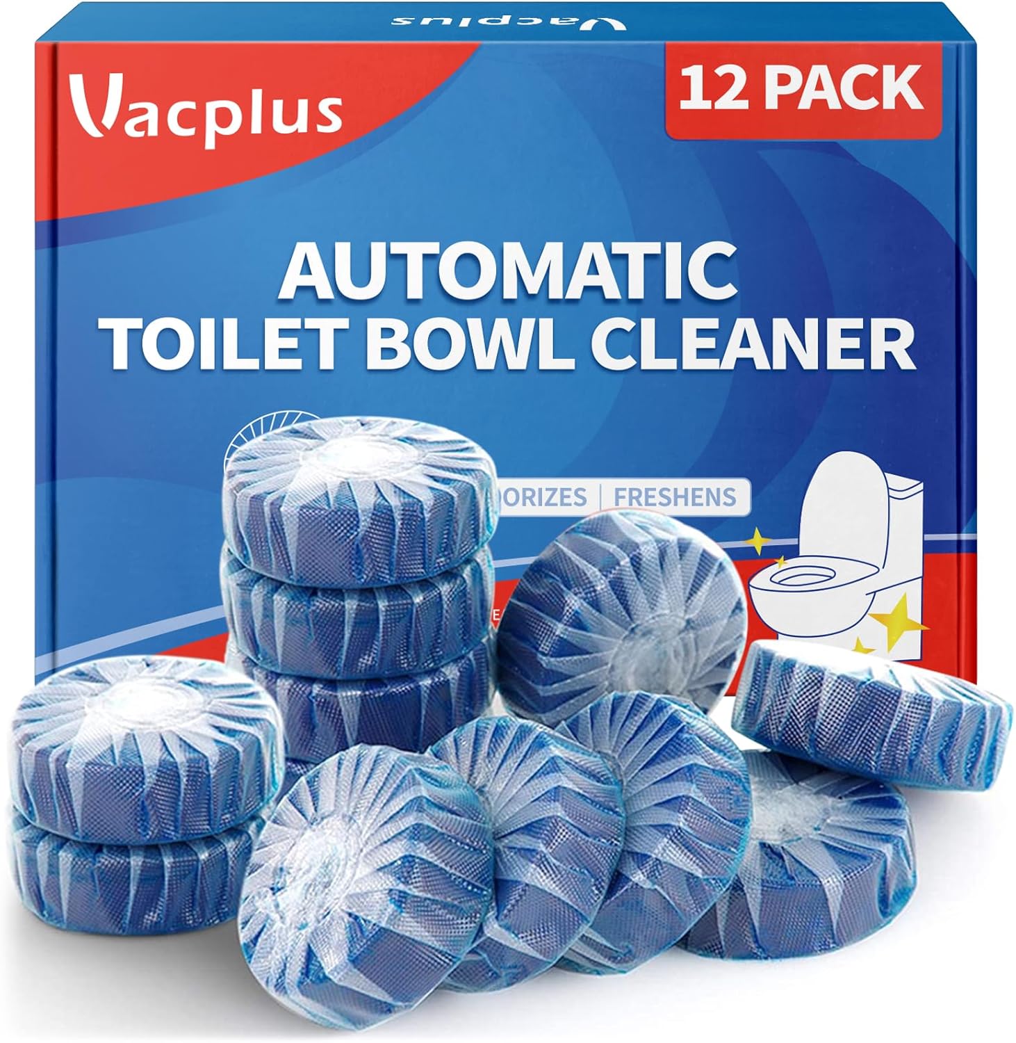 Legendary Vacplus Toilet Bowl Cleaner Tablets — WeirdThingsToBuy weird find