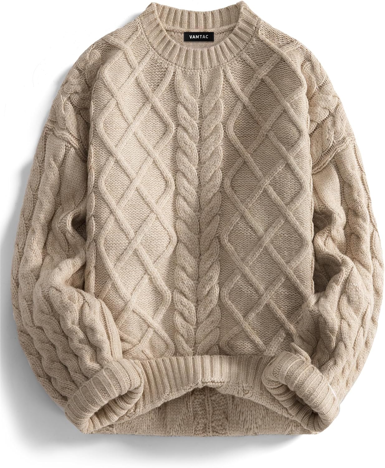 Legendary Vamtac Cable Knit Sweater Men — WeirdThingsToBuy weird find