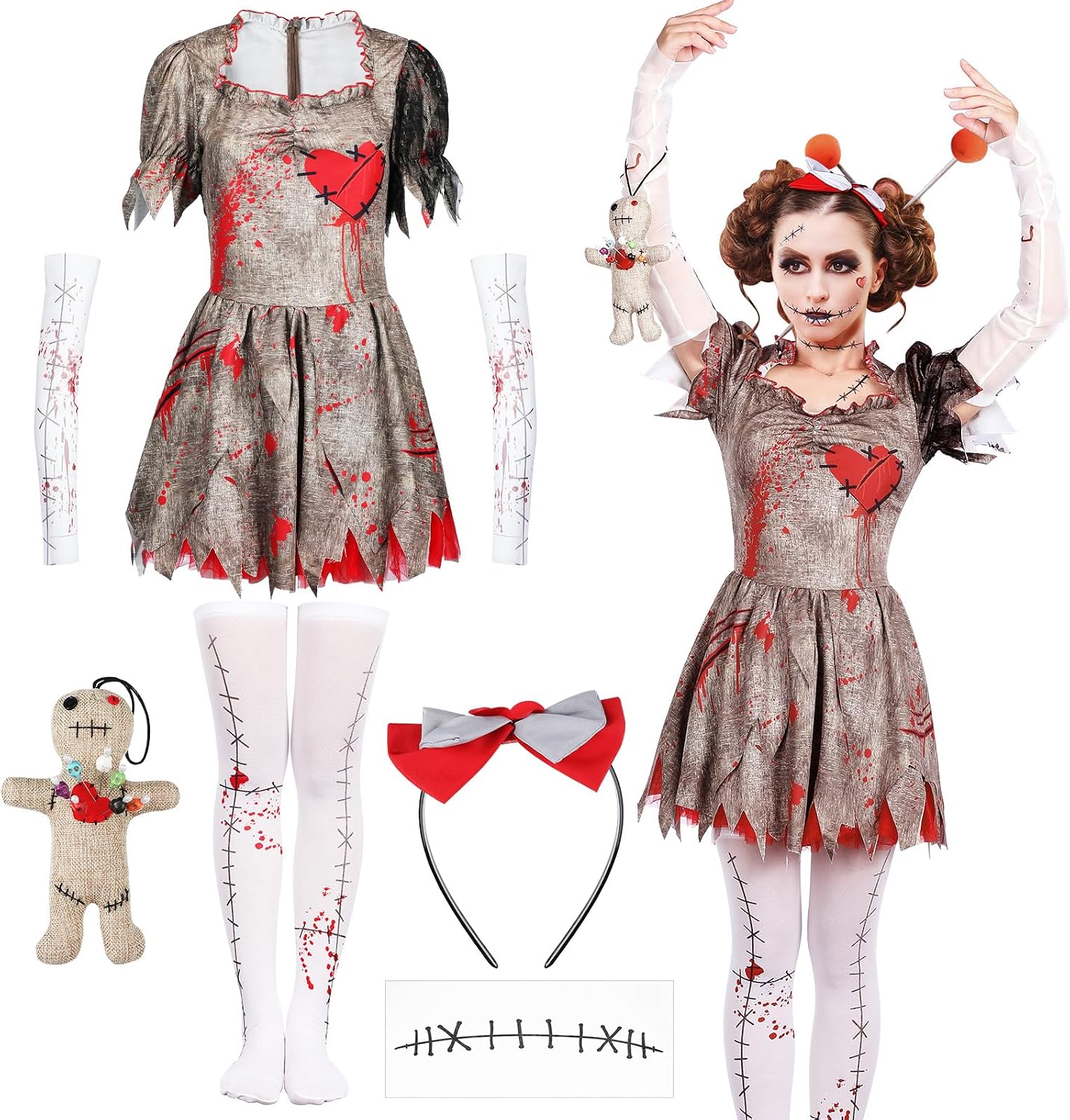 Legendary Voodoo Costume Women Creepy Doll — WeirdThingsToBuy weird find