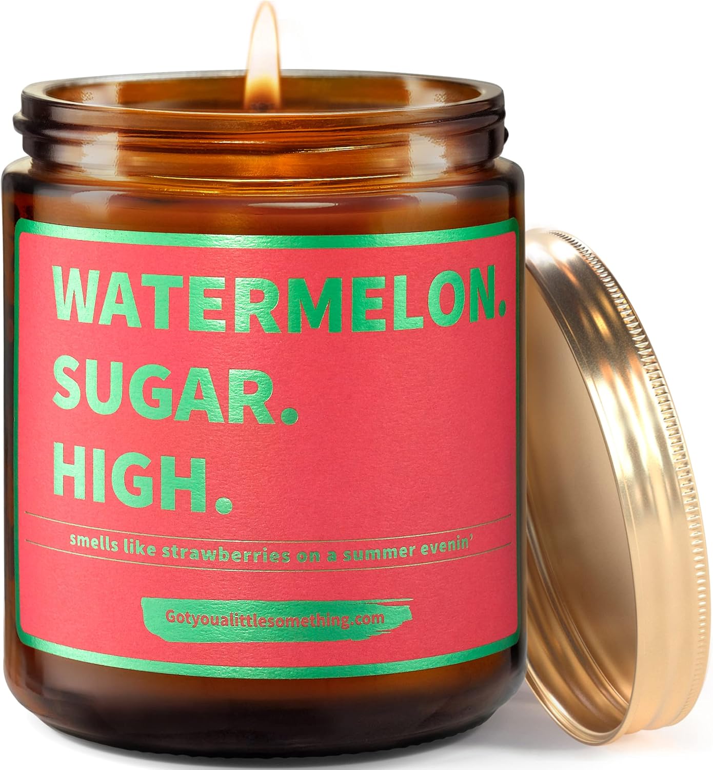 Legendary Watermelon Sugar High Scented Candle — WeirdThingsToBuy weird find