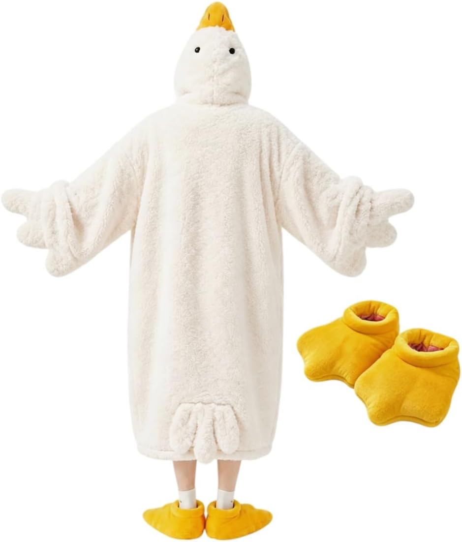 Legendary Wearable Goose Blanket Hoodie Onesie — WeirdThingsToBuy weird find