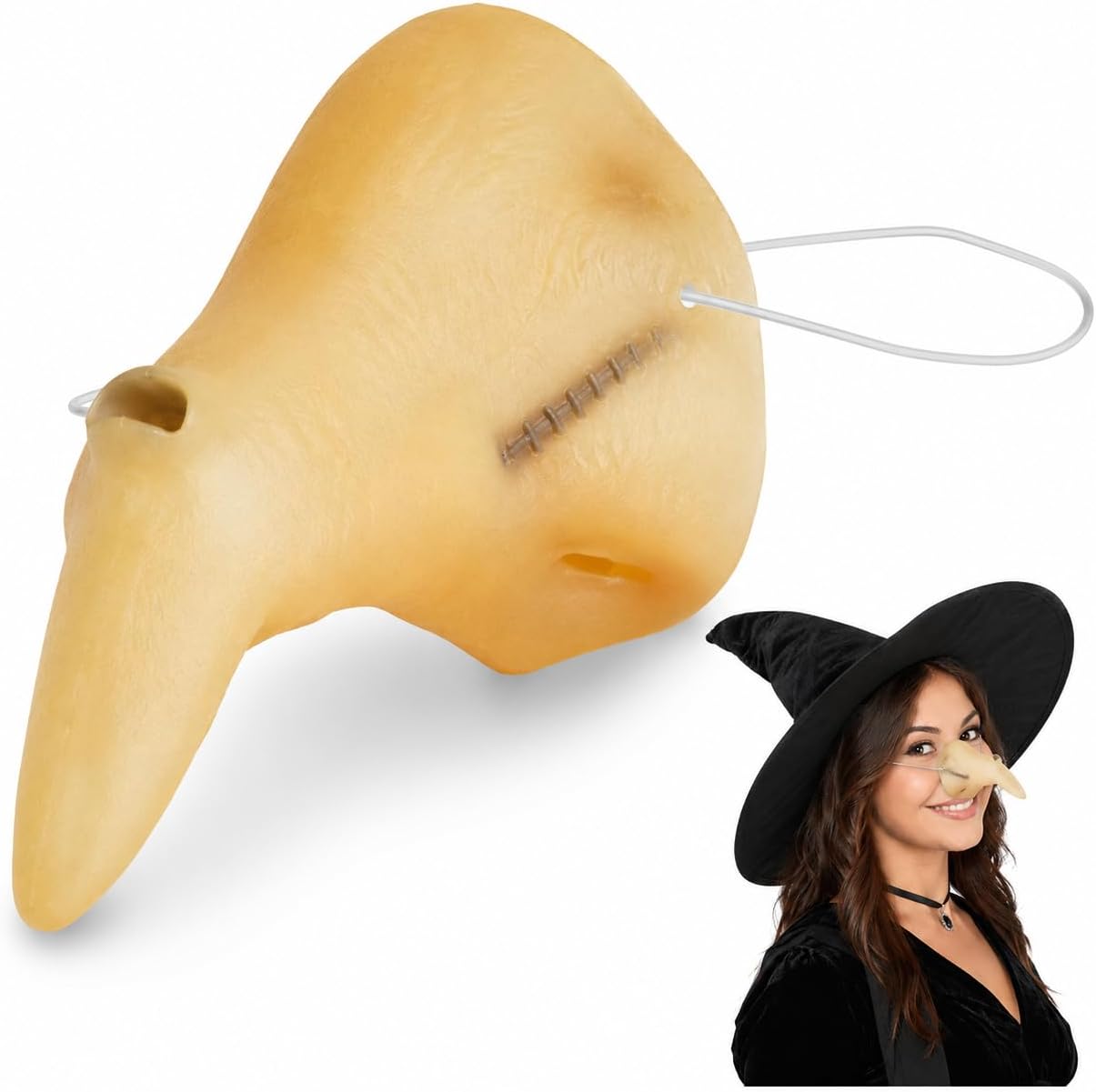 Legendary Wicked Witch Costume Nose — WeirdThingsToBuy weird find