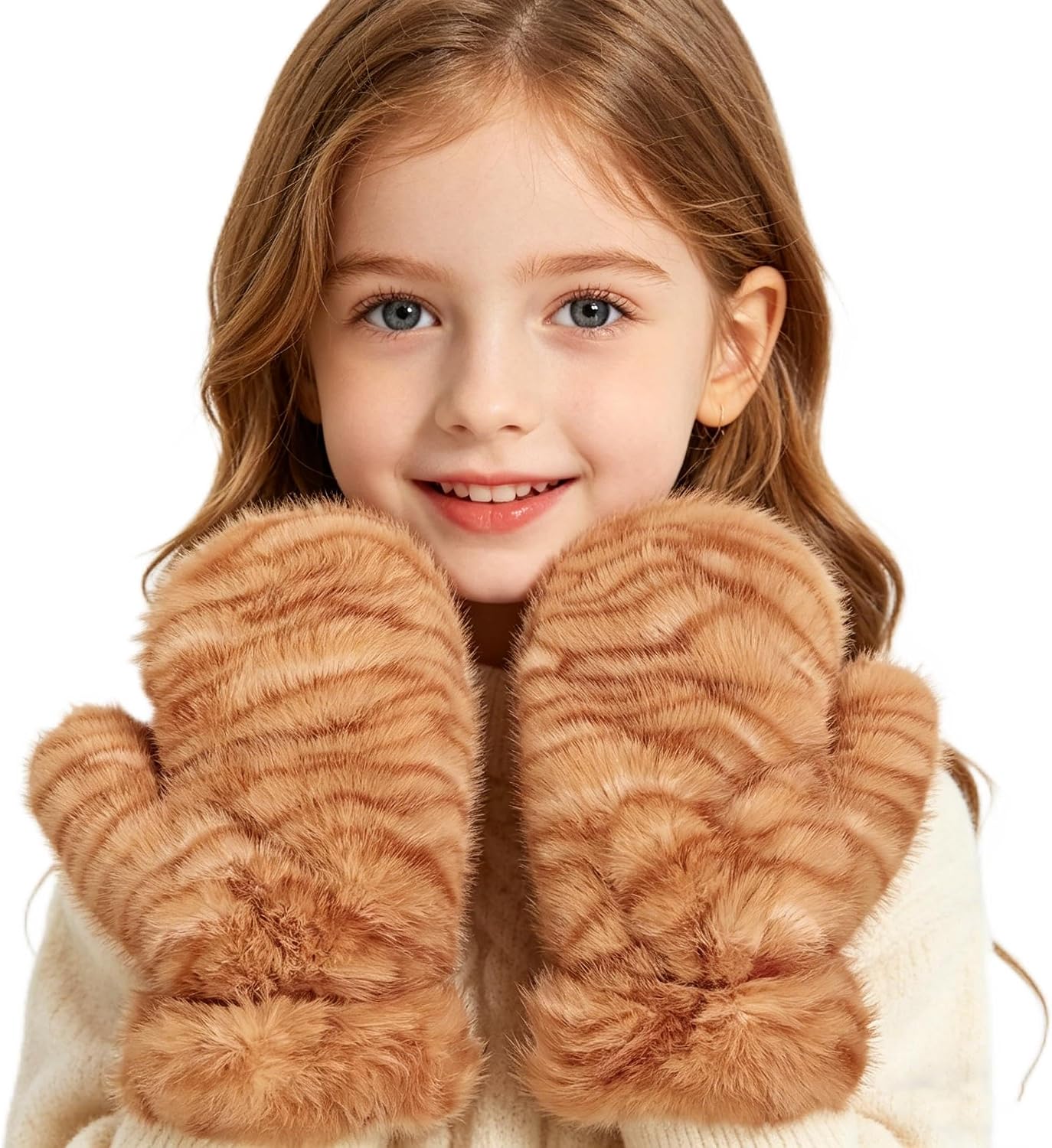 Legendary Winter Gloves Women Faux Fur — WeirdThingsToBuy weird find