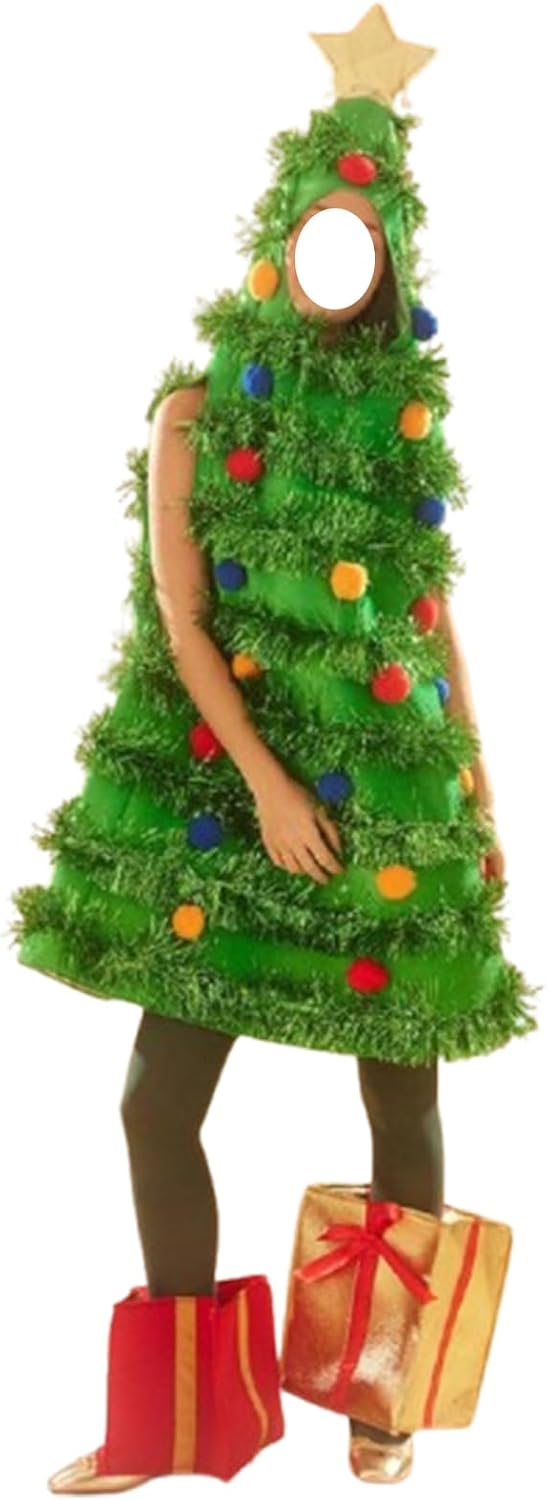 Legendary Women Christmas Tree Costume Sleeveless — WeirdThingsToBuy weird find