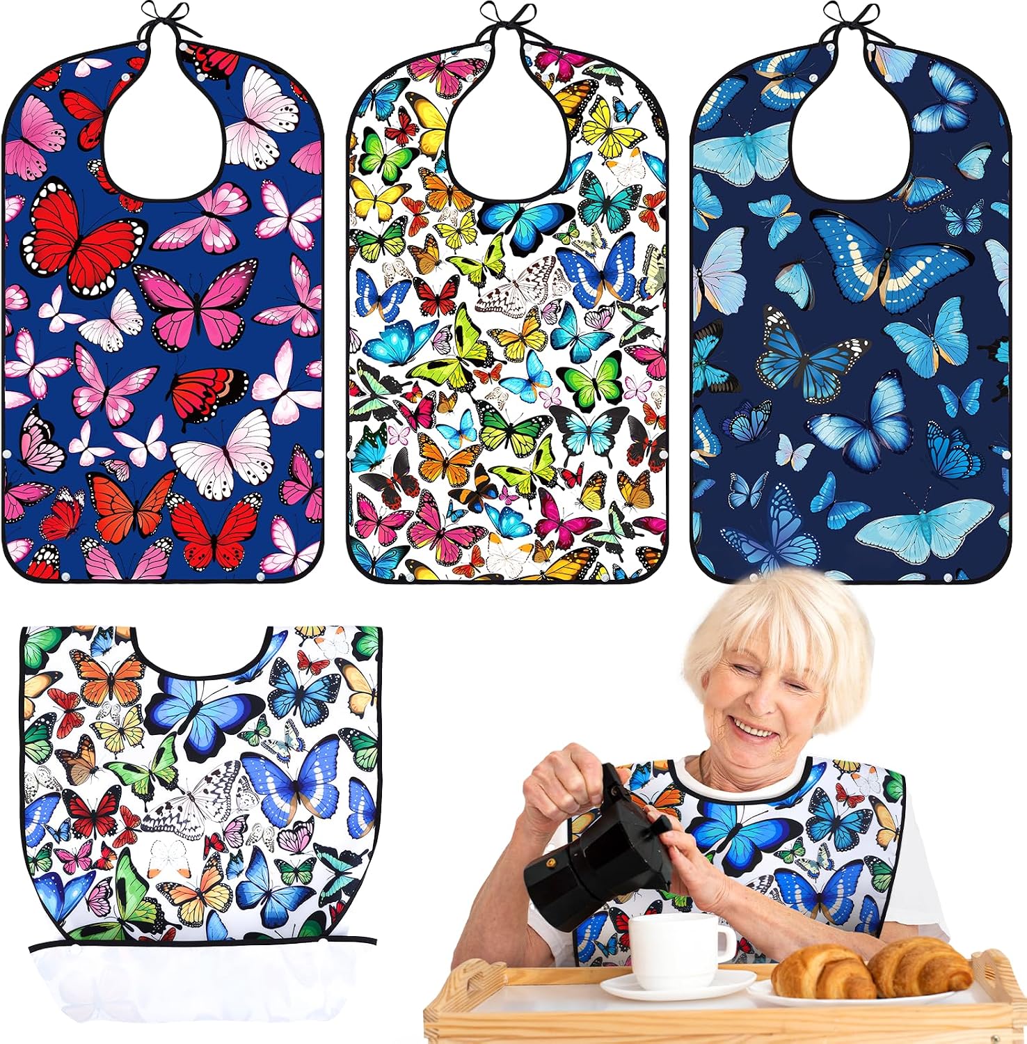 Legendary Xkdous 3 Pack Adult Bibs — WeirdThingsToBuy weird find