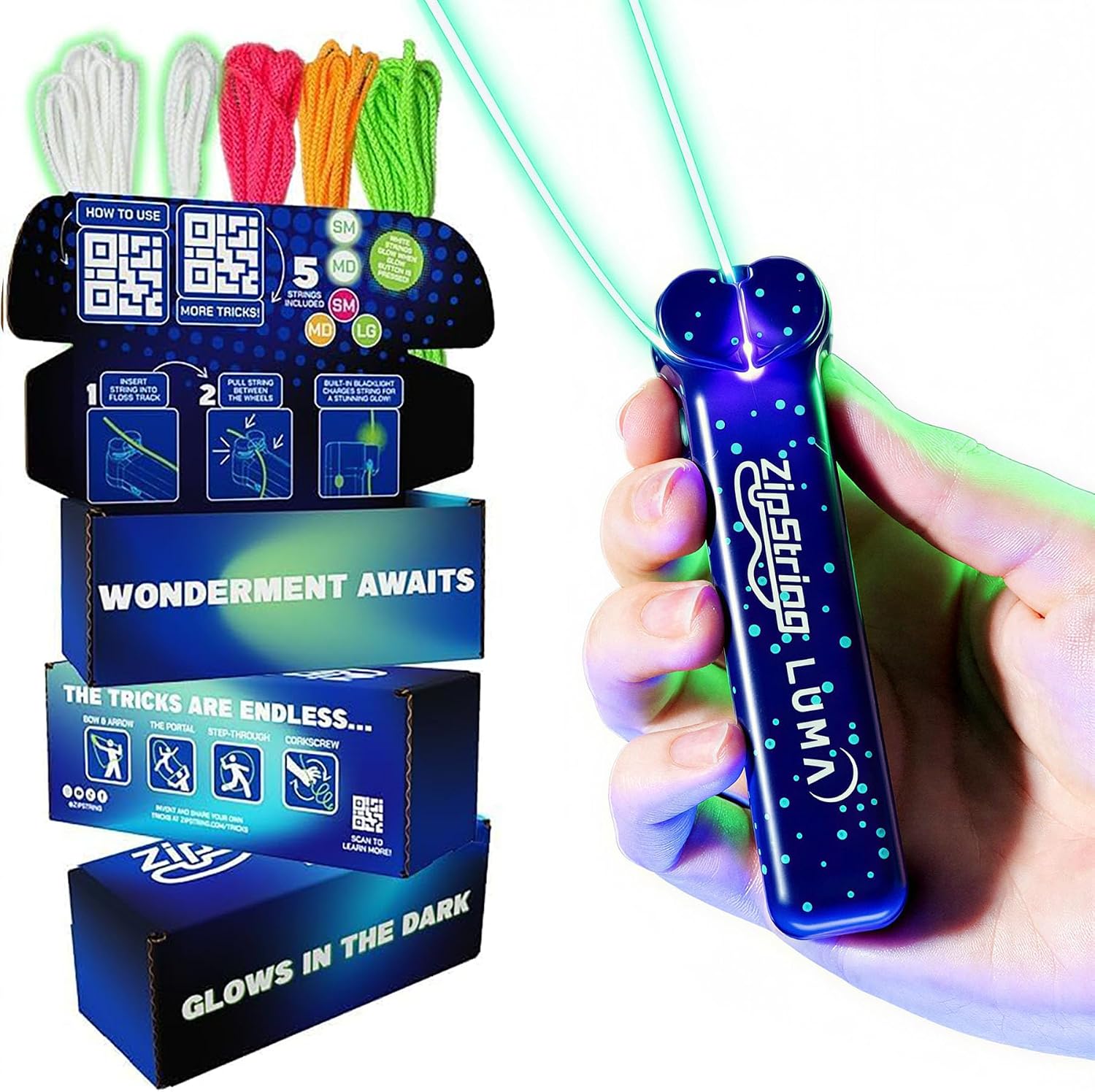 Legendary Zipstring Luma Glow — WeirdThingsToBuy weird find