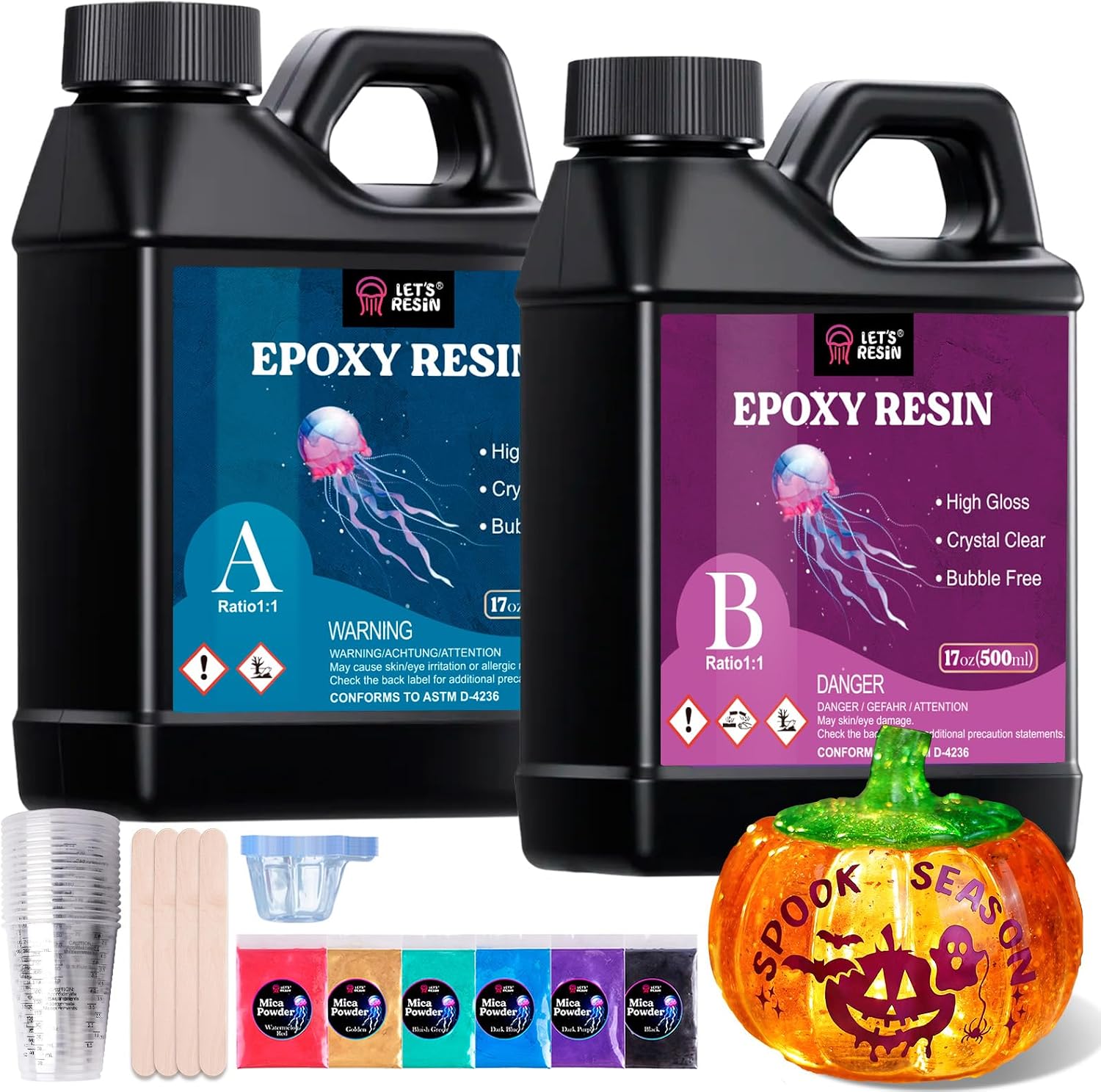Let's Resin 34oz Crystal Clear — WeirdThingsToBuy weird find