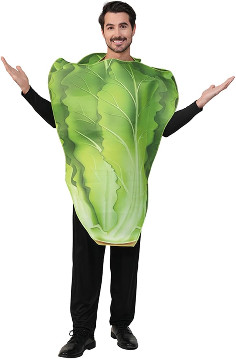Lettuce Costume Adult Couples Vegetable — WeirdThingsToBuy weird find