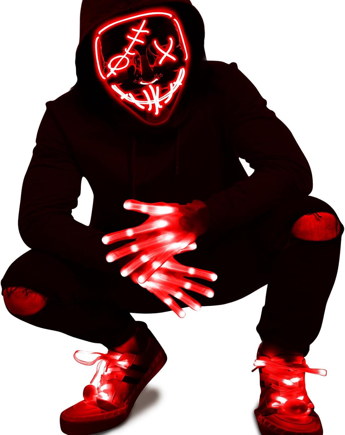 Light up Halloween Costume Set Situation — WeirdThingsToBuy weird find