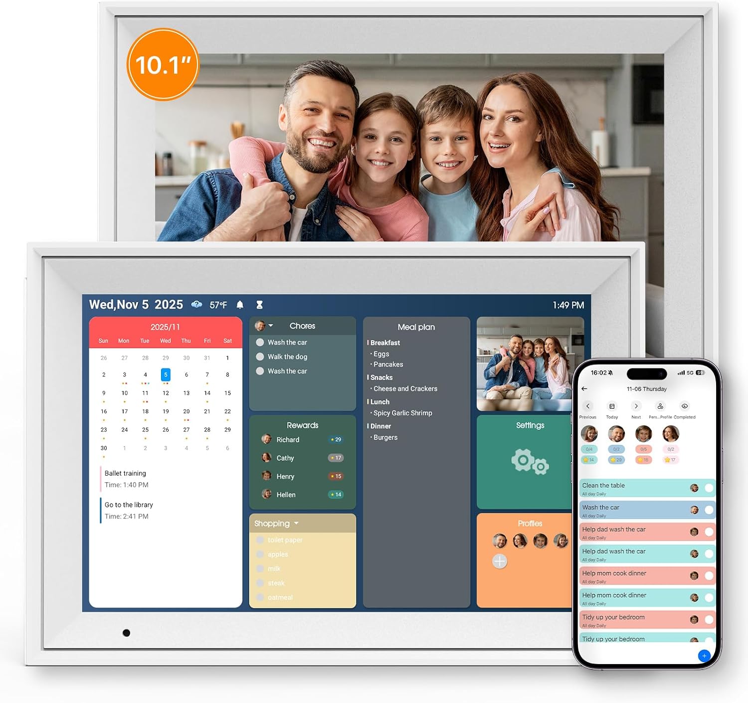 Linkdaze Digital Calendar 10 1 Situation — WeirdThingsToBuy weird find