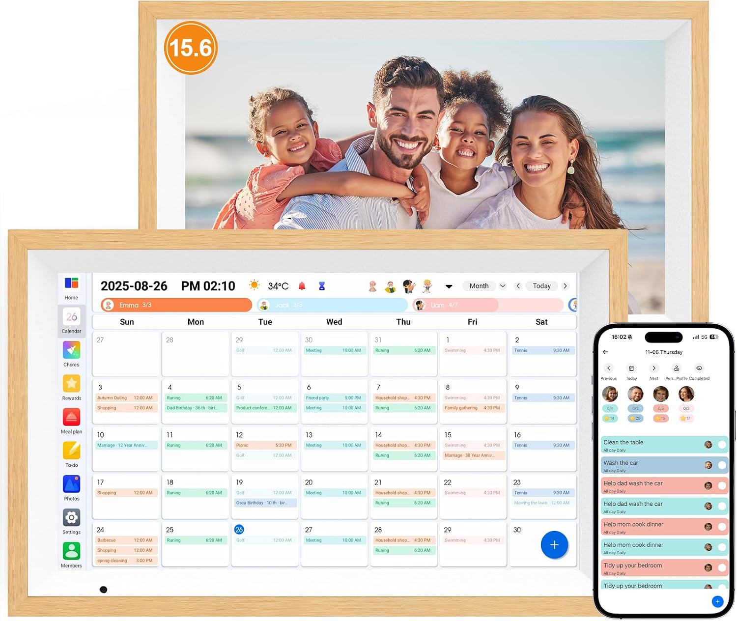 Linkdaze Digital Calendar 15 6 — WeirdThingsToBuy weird find