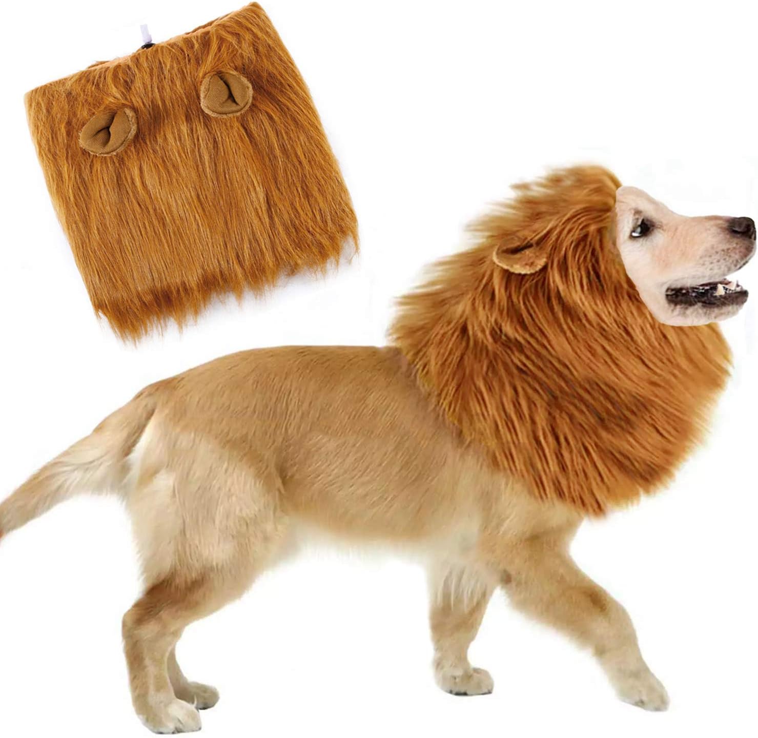 Lion Mane Halloween Costume Dogs — WeirdThingsToBuy weird find