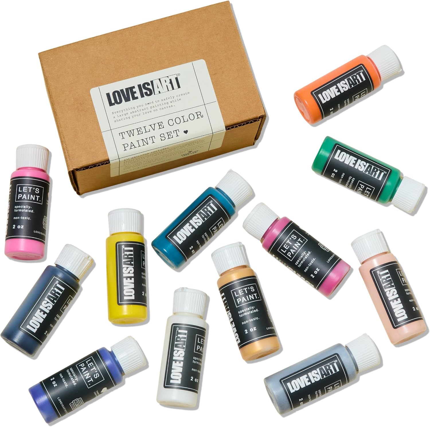 Love Paints 12 Color Body Situation — WeirdThingsToBuy weird find