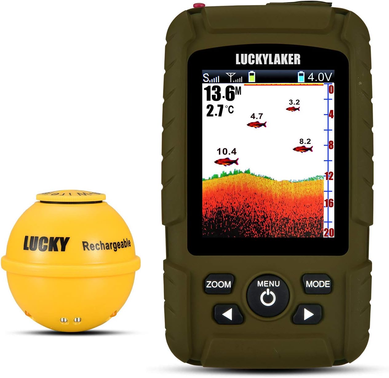 Lucky Portable Sonar Fish Finder — WeirdThingsToBuy weird find