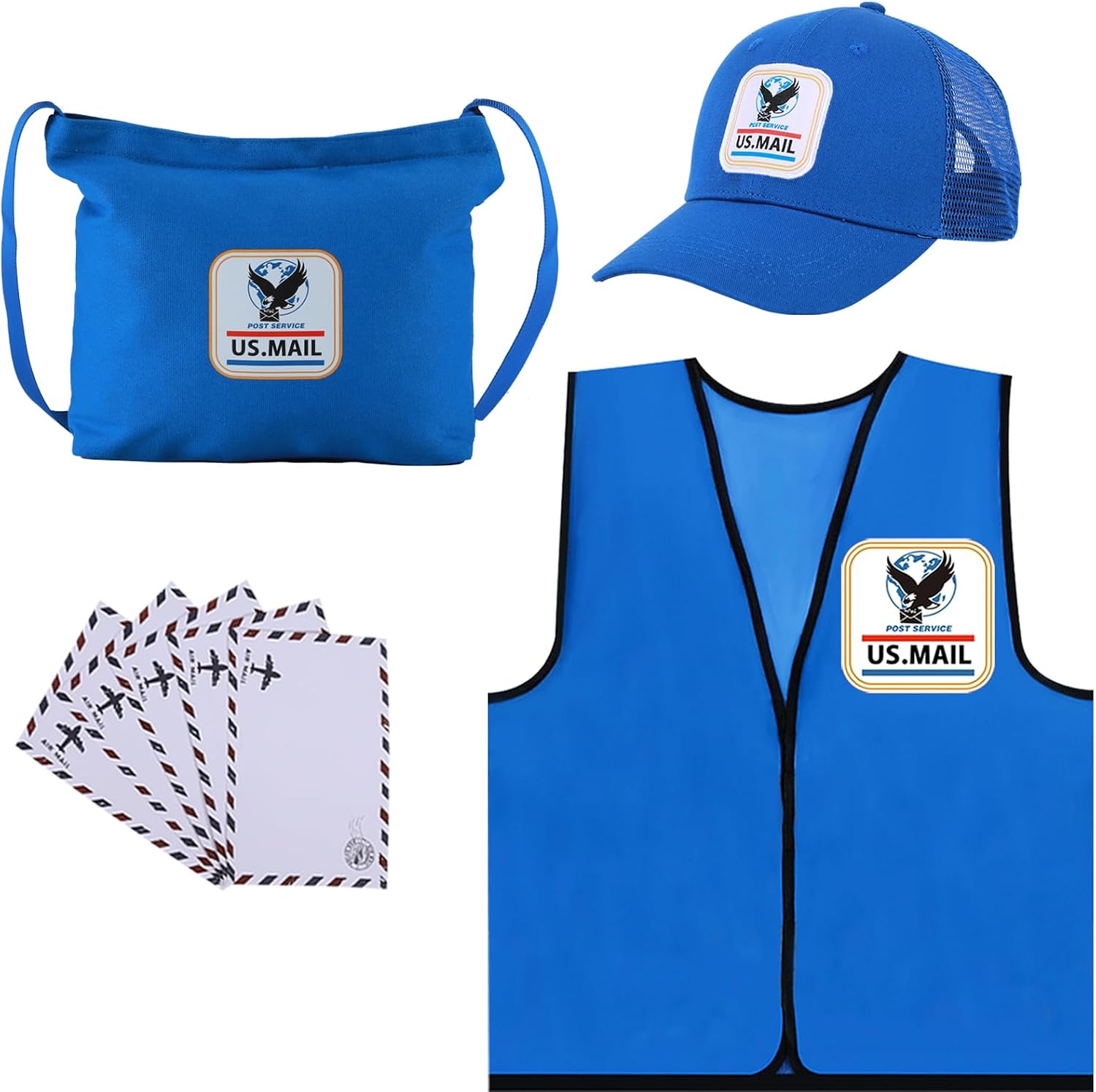 Mailman Costume Postman Dress up Energy — WeirdThingsToBuy weird find