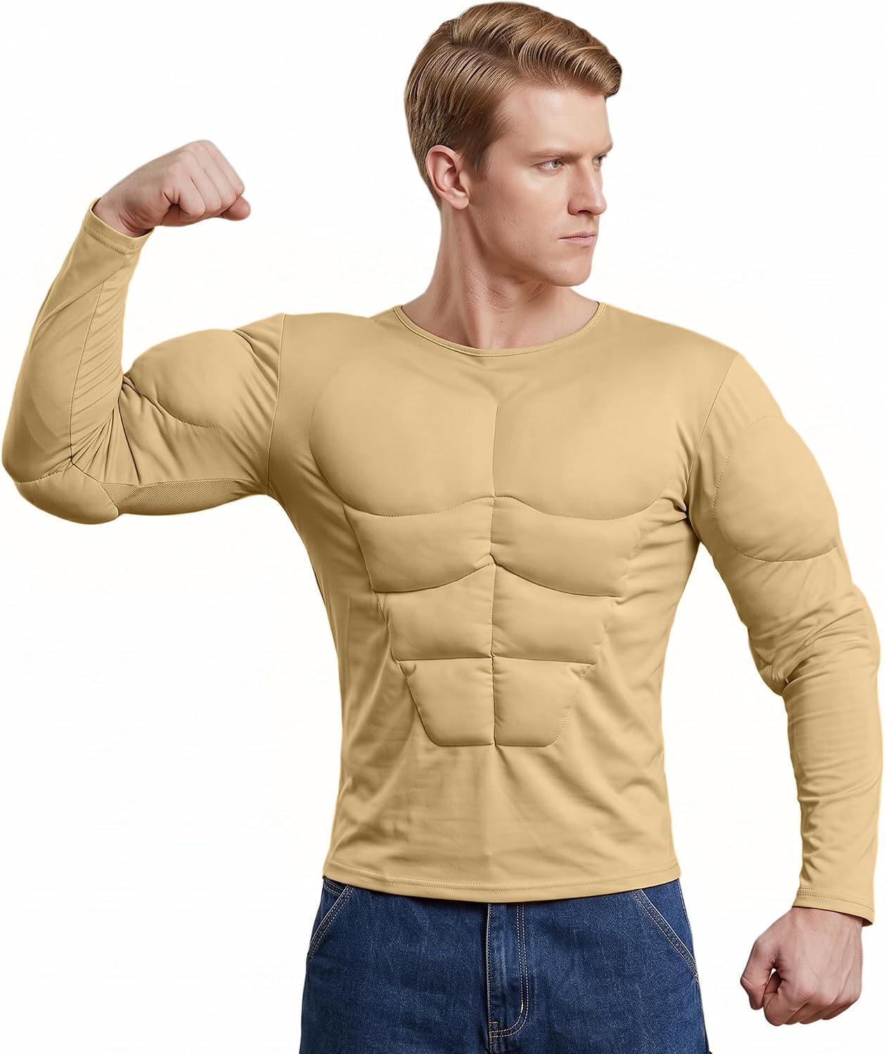 Man's Muscle Suit Costume Adult Energy — WeirdThingsToBuy weird find