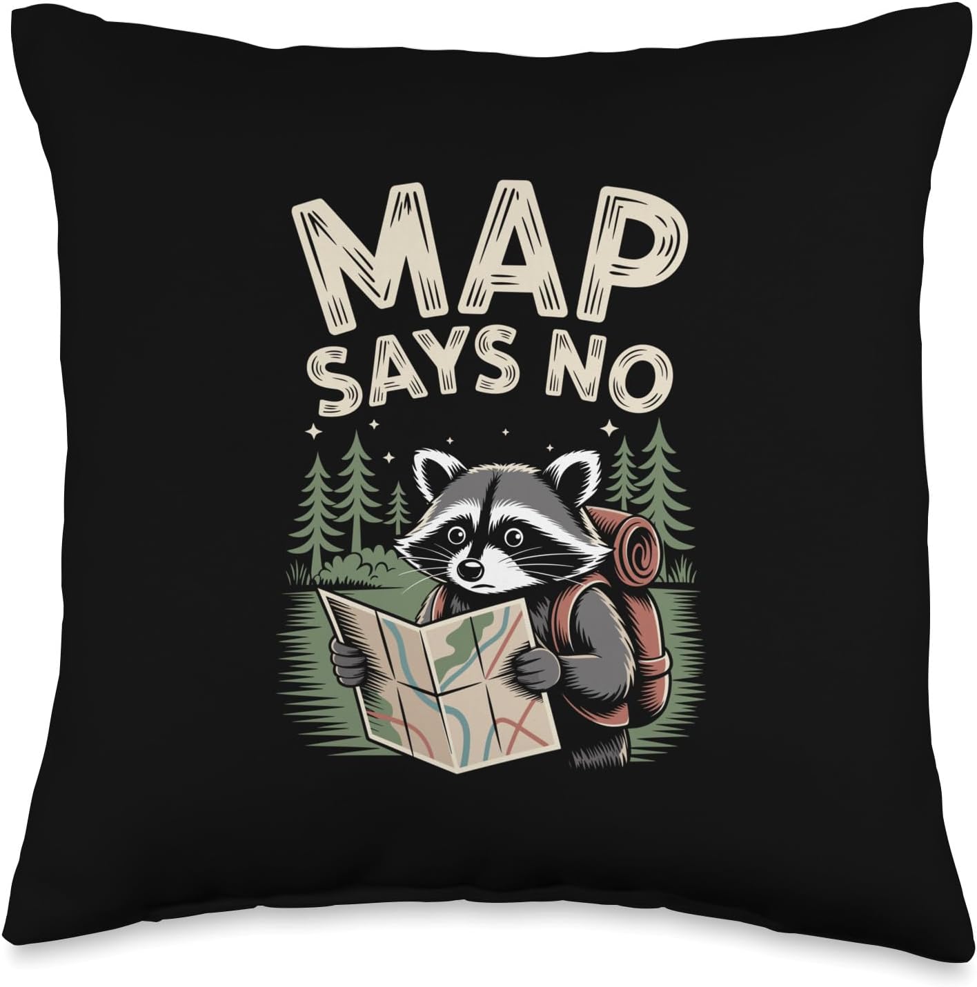 Map Says no Hiking Joke — WeirdThingsToBuy weird find