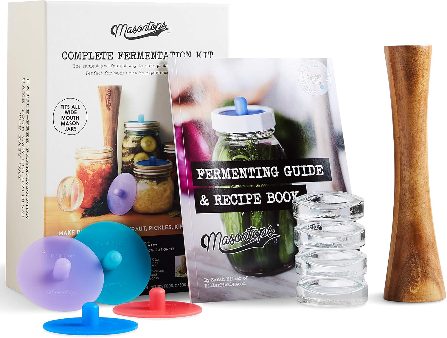 Masontops Complete Mason Jar Fermentation Situation — WeirdThingsToBuy weird find