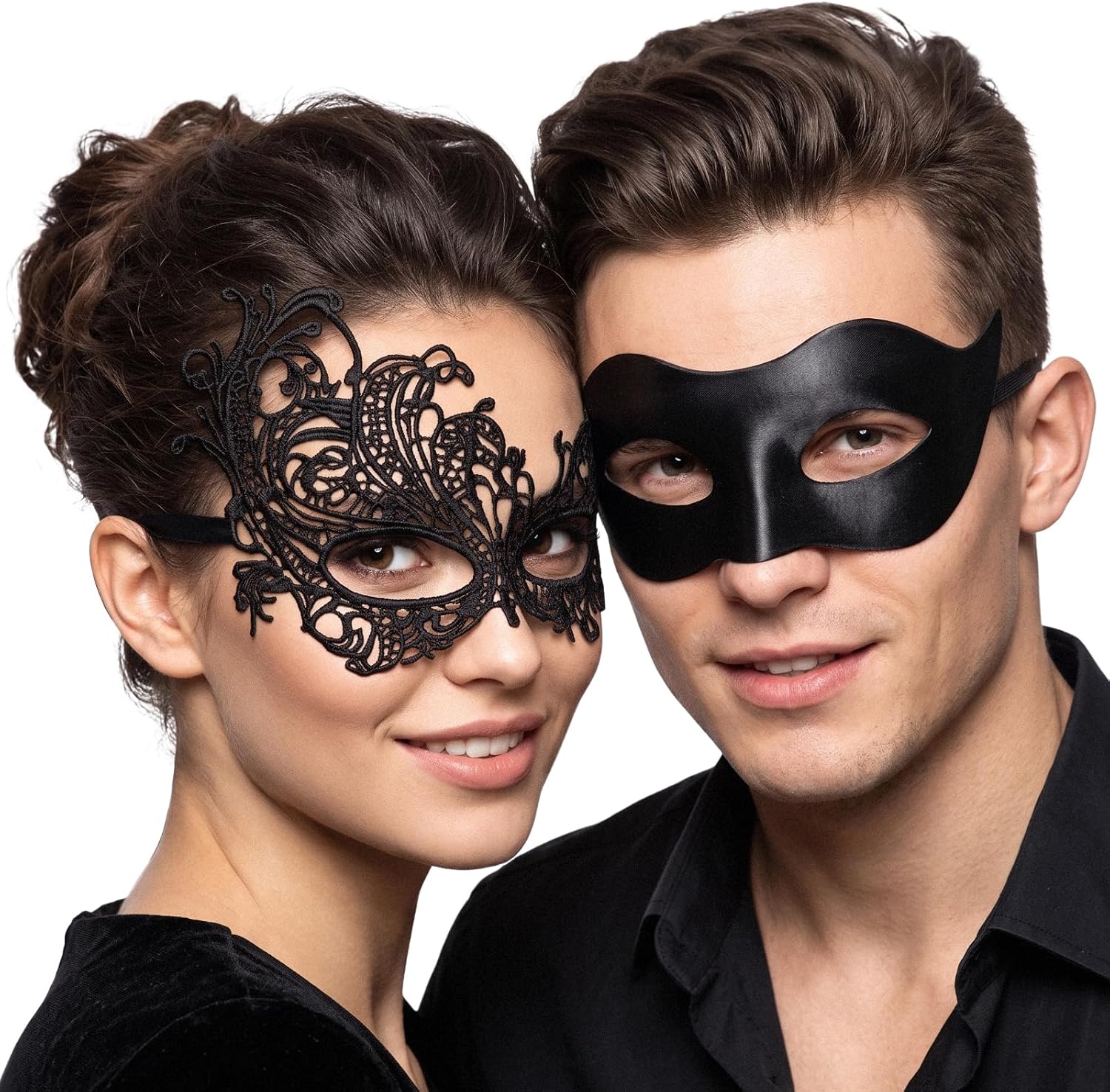 Masquerade Mask Couples Women Men — WeirdThingsToBuy weird find