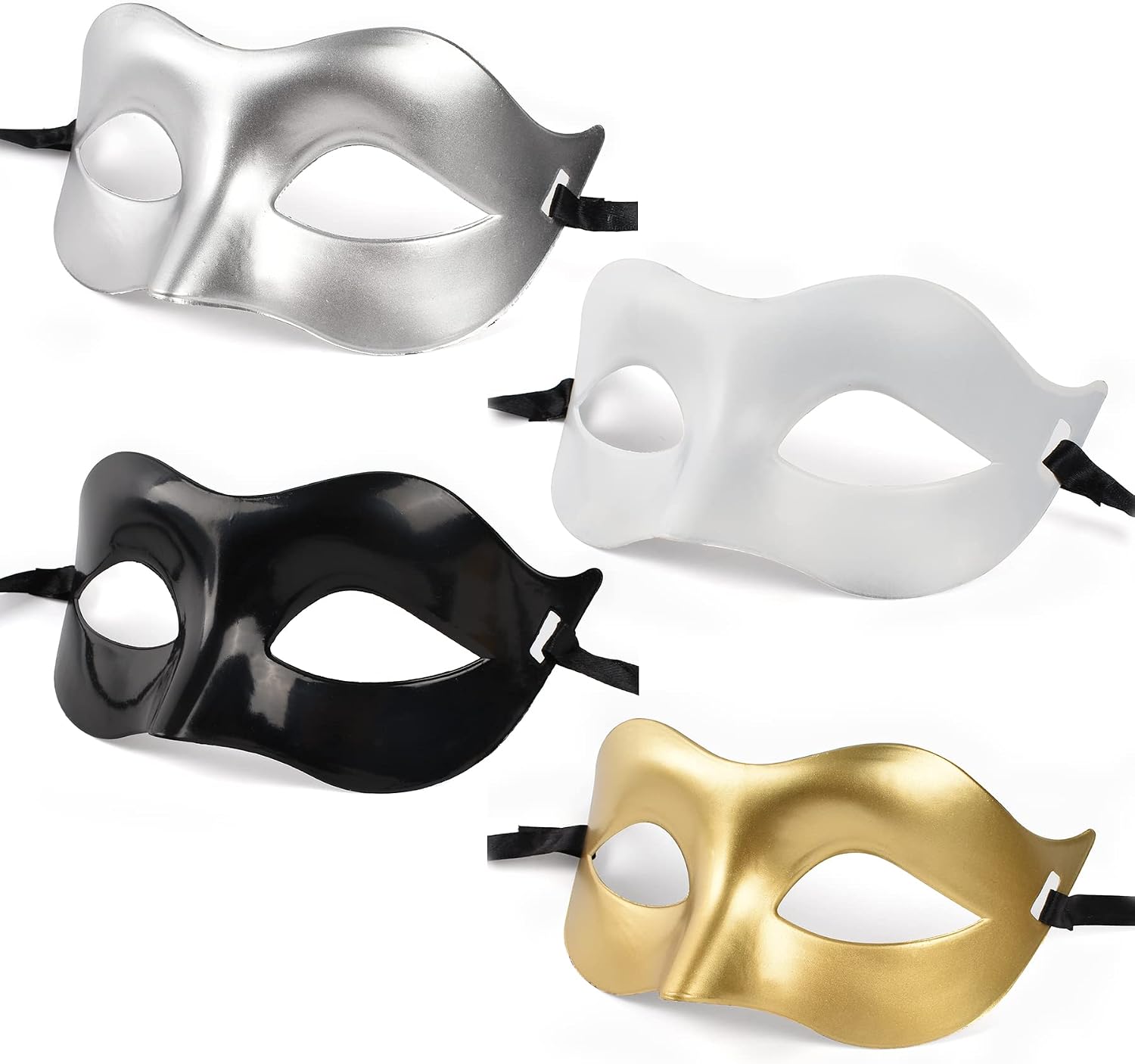 Masquerade Mask Half Face Phantom — WeirdThingsToBuy weird find