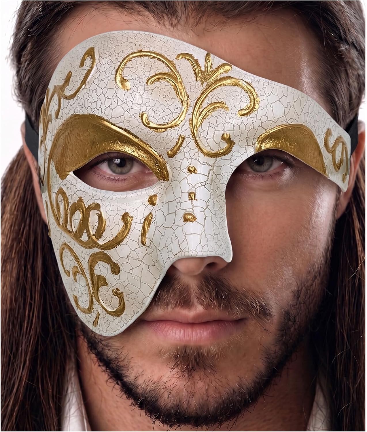 Masquerade Mask Men Phantom of Energy — WeirdThingsToBuy weird find