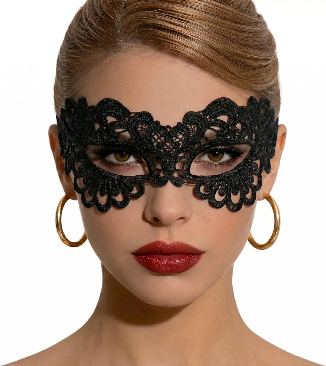 Masquerade Mask Women Lace Eye Situation — WeirdThingsToBuy weird find