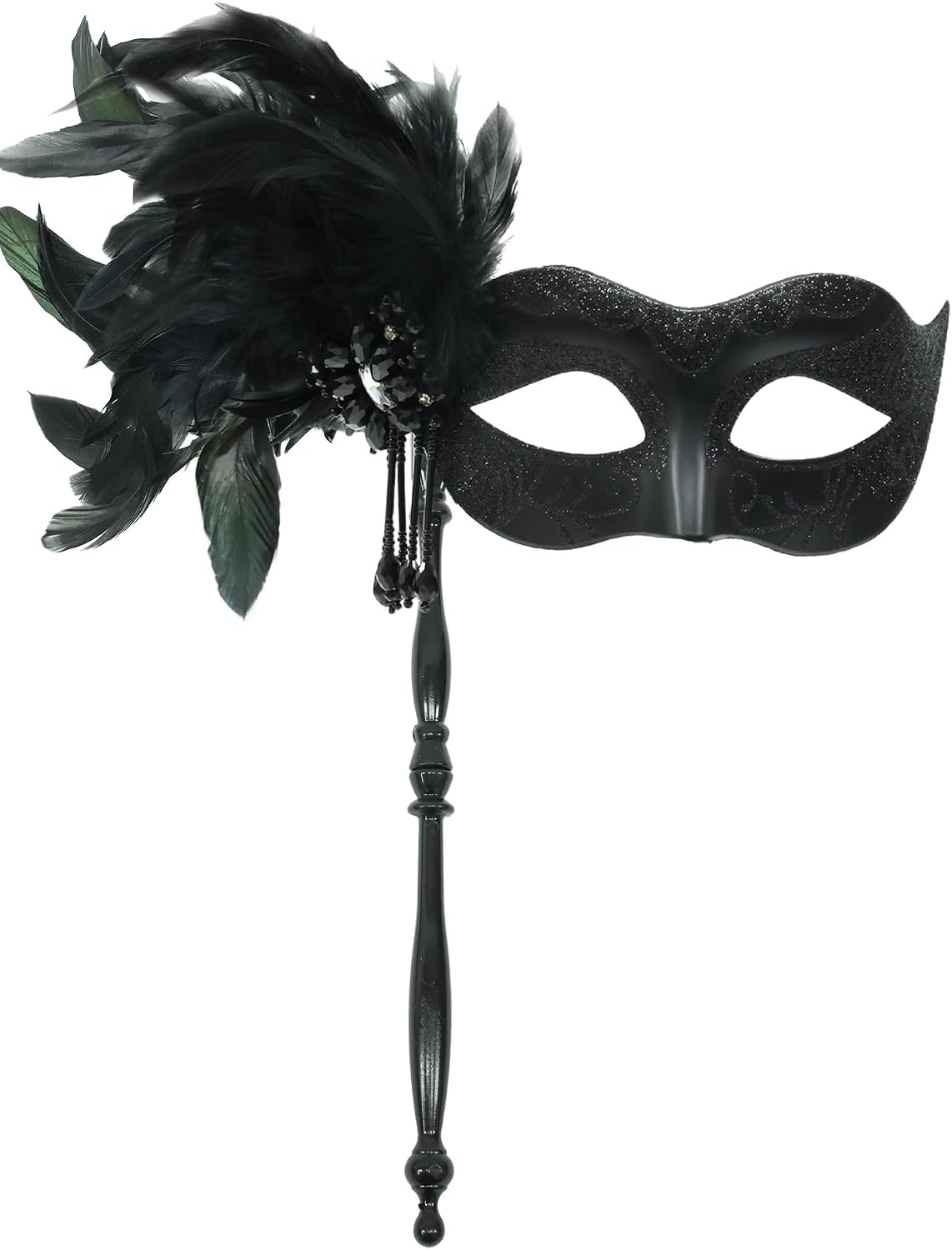 Masquerade Mask Women Stick 2026 Situation — WeirdThingsToBuy weird find
