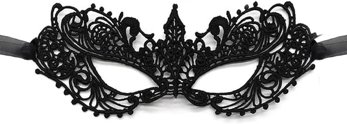 Masquerade Mask Women Venetian Lace Energy — WeirdThingsToBuy weird find