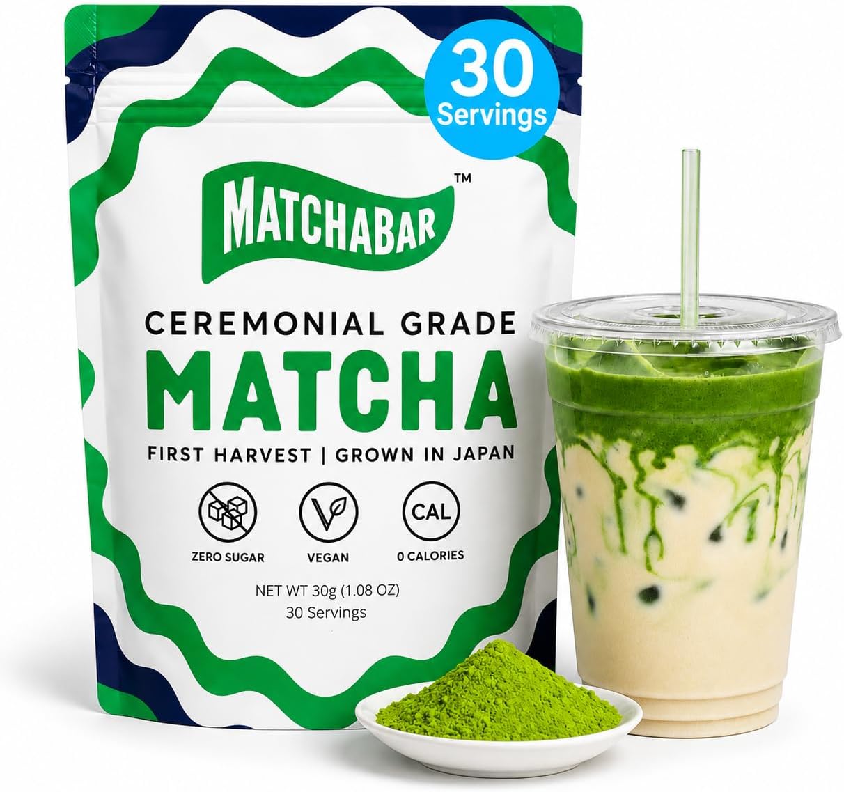 Matchabar Matcha Powder 30g Ceremonial — WeirdThingsToBuy weird find