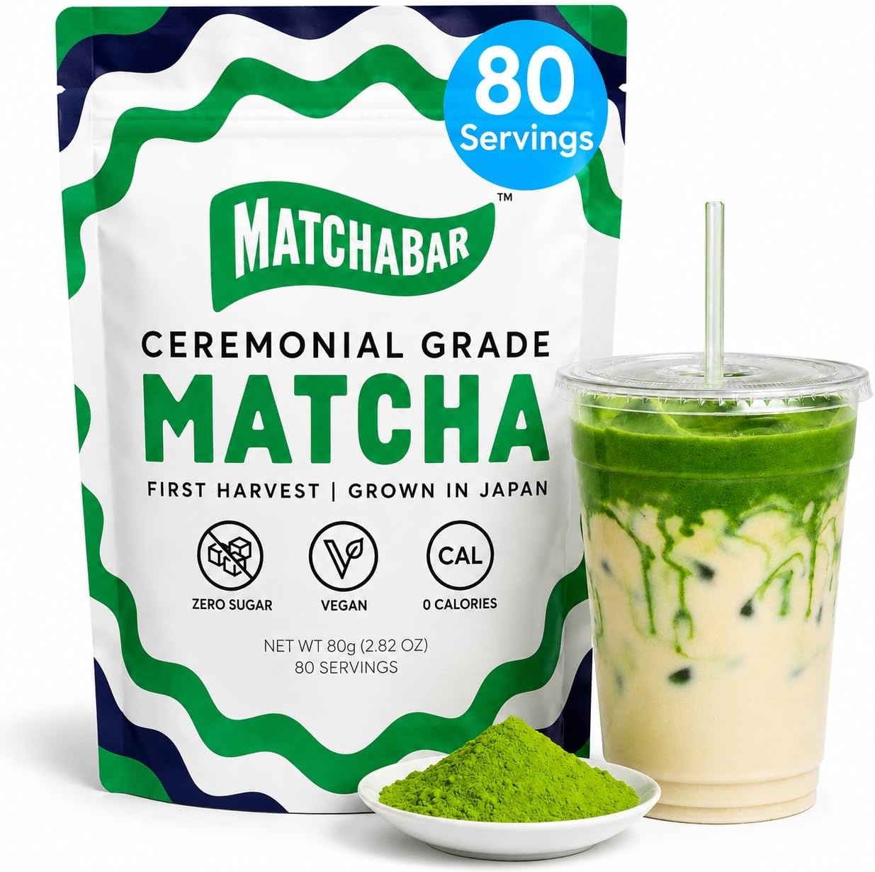 Matchabar Matcha Powder 80g Ceremonial Situation — WeirdThingsToBuy weird find