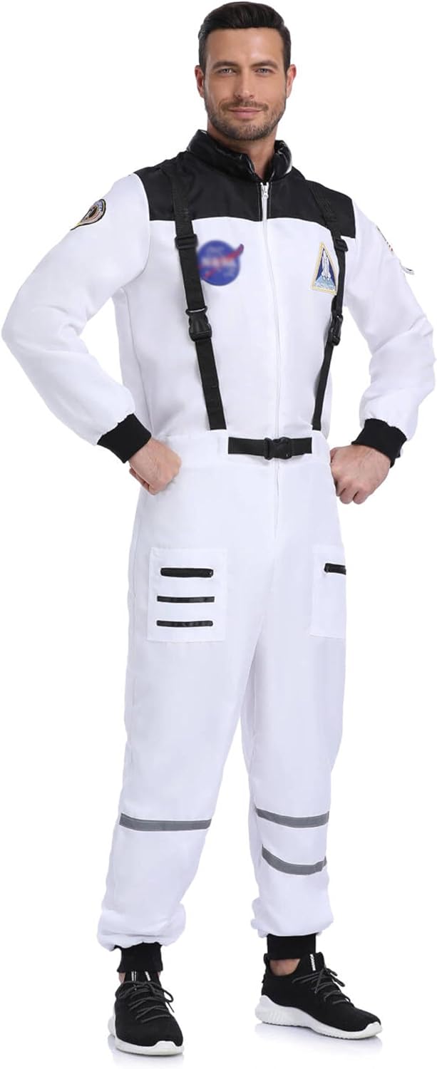 Men's Astronaut Costume Adult Space Situation — WeirdThingsToBuy weird find