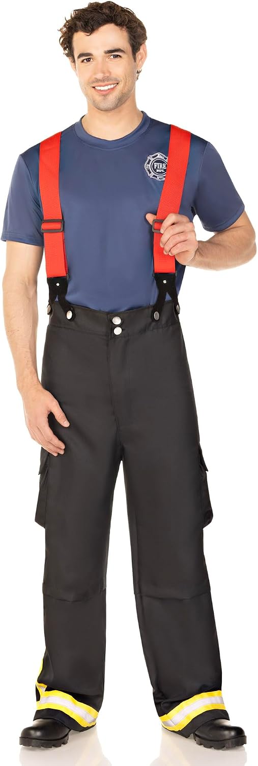 Men's Fireman Uniform Costume Energy — WeirdThingsToBuy weird find