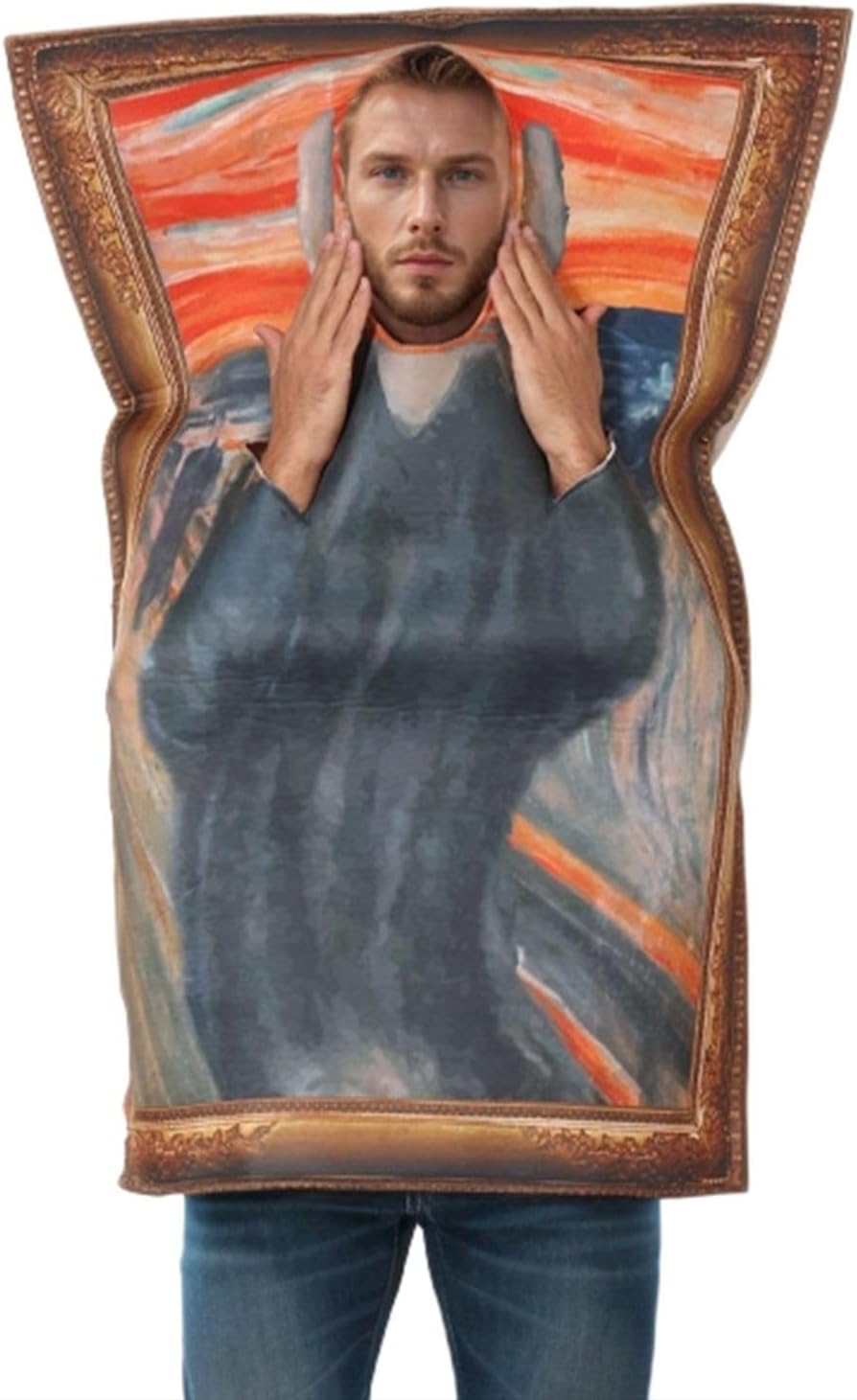 Men's Painting Halloween Costume Mona Situation — WeirdThingsToBuy weird find